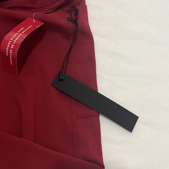 Carbon 38 Maroon 7/8 Leggings - Picture 2 of 4